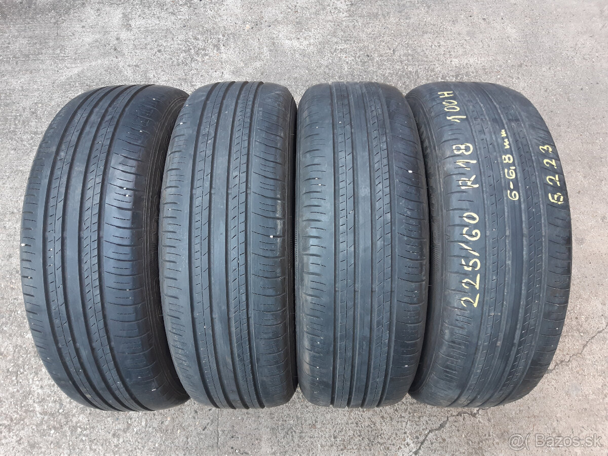 225/60 R18  -letné Dunlop