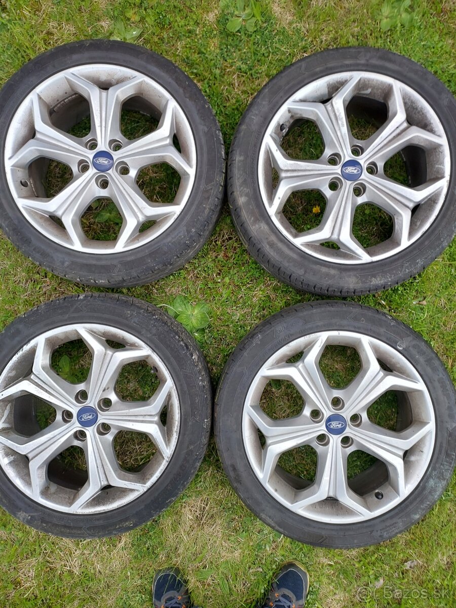 predám elektróny 5x108 na letných gumách 235/45 R18