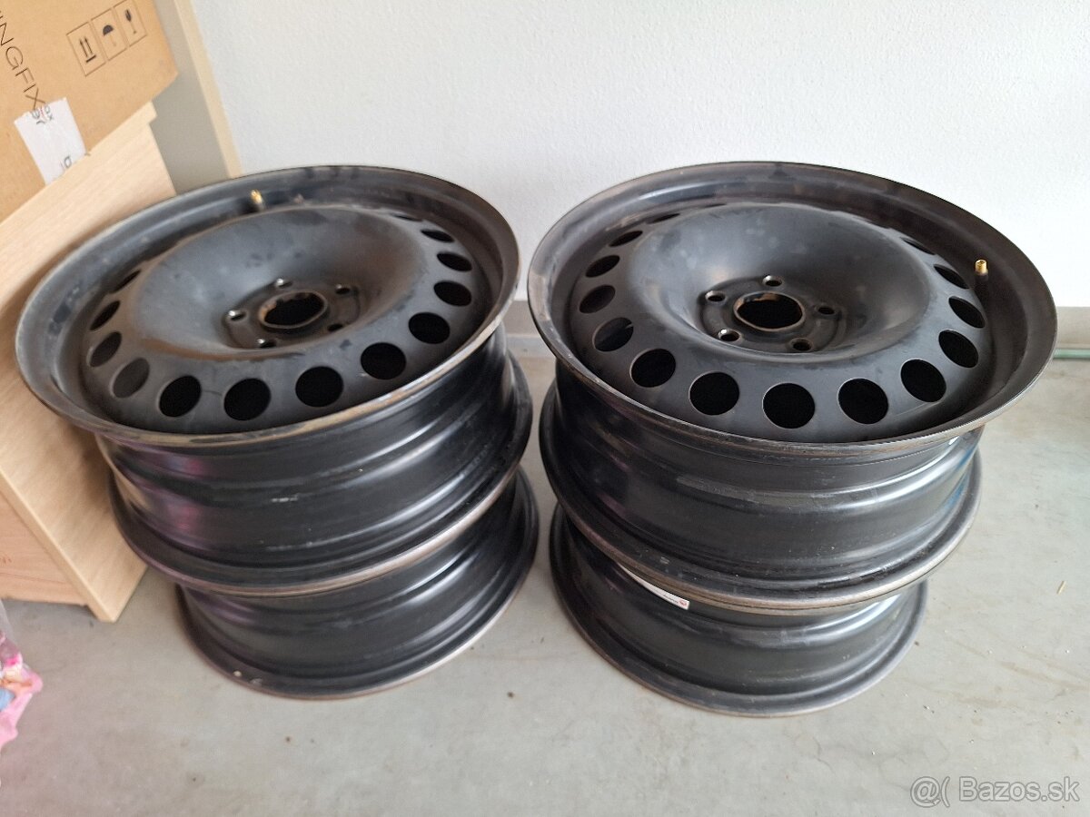 4x plechové disky Alcar 5x105 R16 6,5Jx16 ET41 Opel Astra K