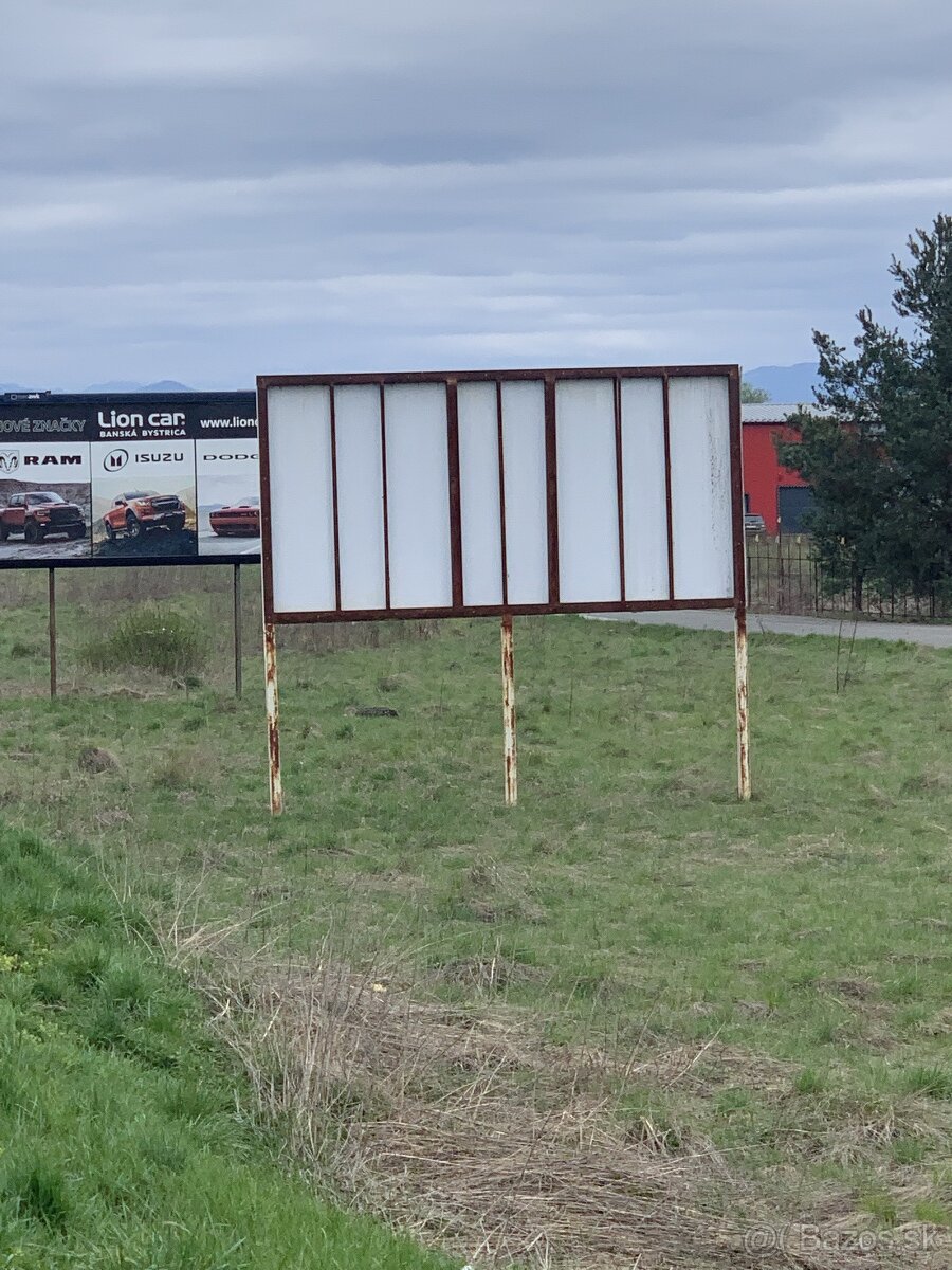 Bilboard Zvolen (obojstranný)