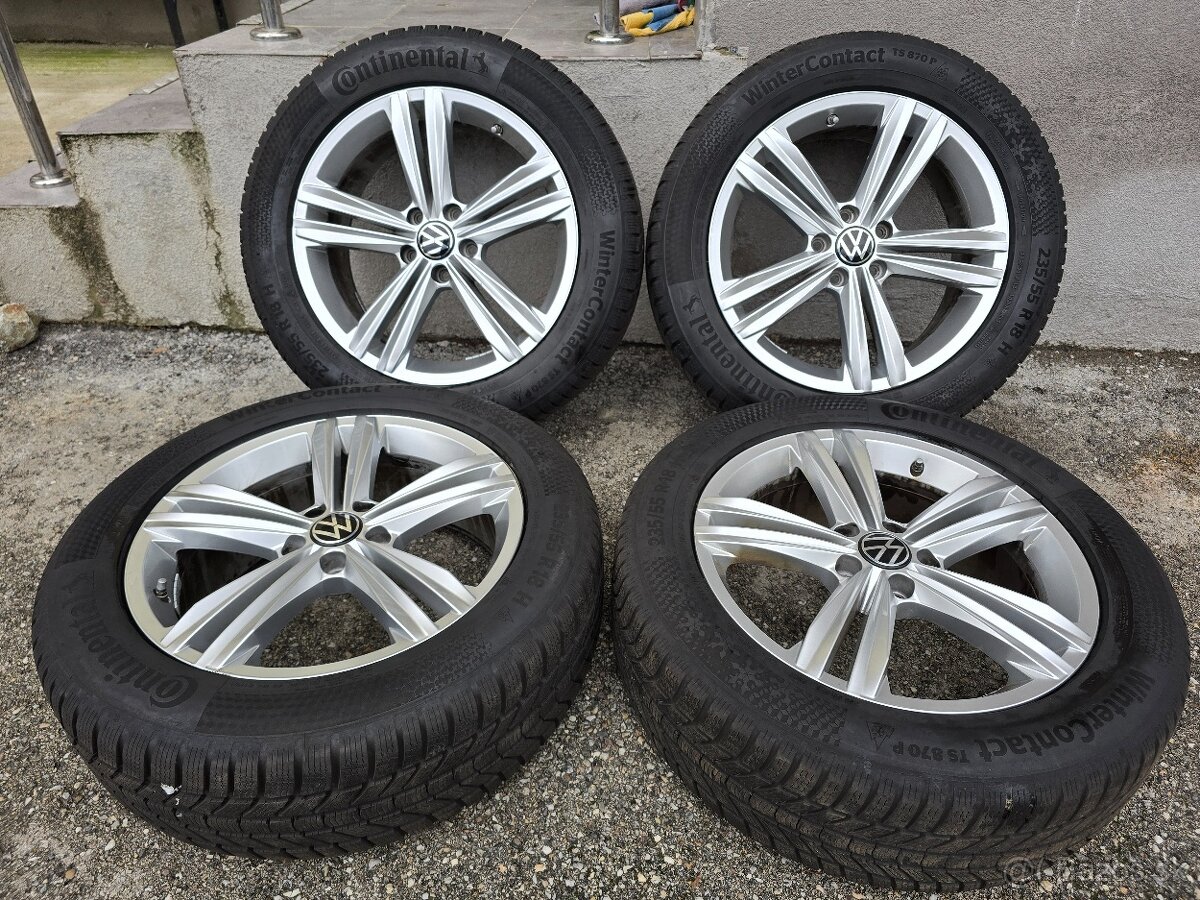 Zimna sada Vw Tiguan 5x112 r18 Sebring 235/55 r18