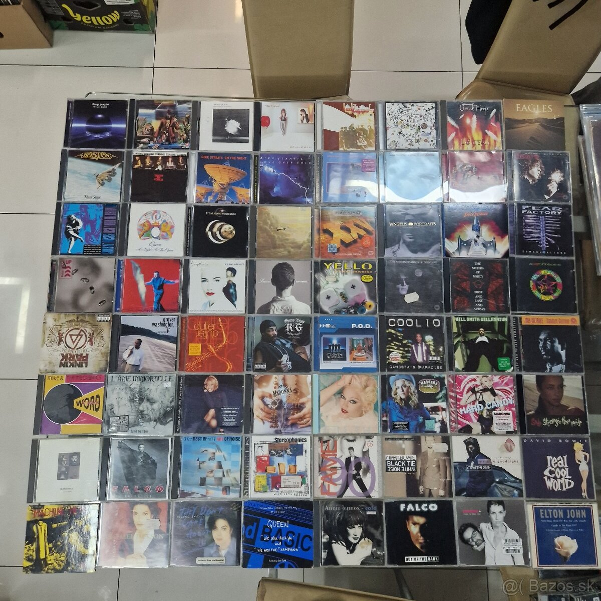 CD-čka...DEEP PURPLE,IRON MAIDEN,ROBERT PLANT,LED ZEPPELIN..