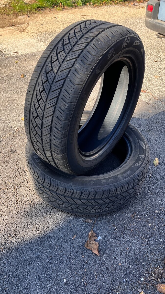 ❄️☀️2ks celoročne pneu 235/55 r18