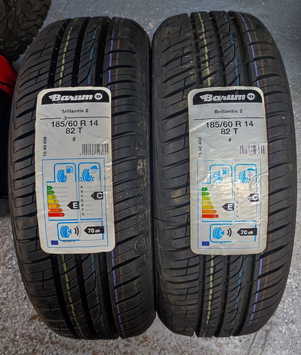 Nove gumy 185/60r14 Barum