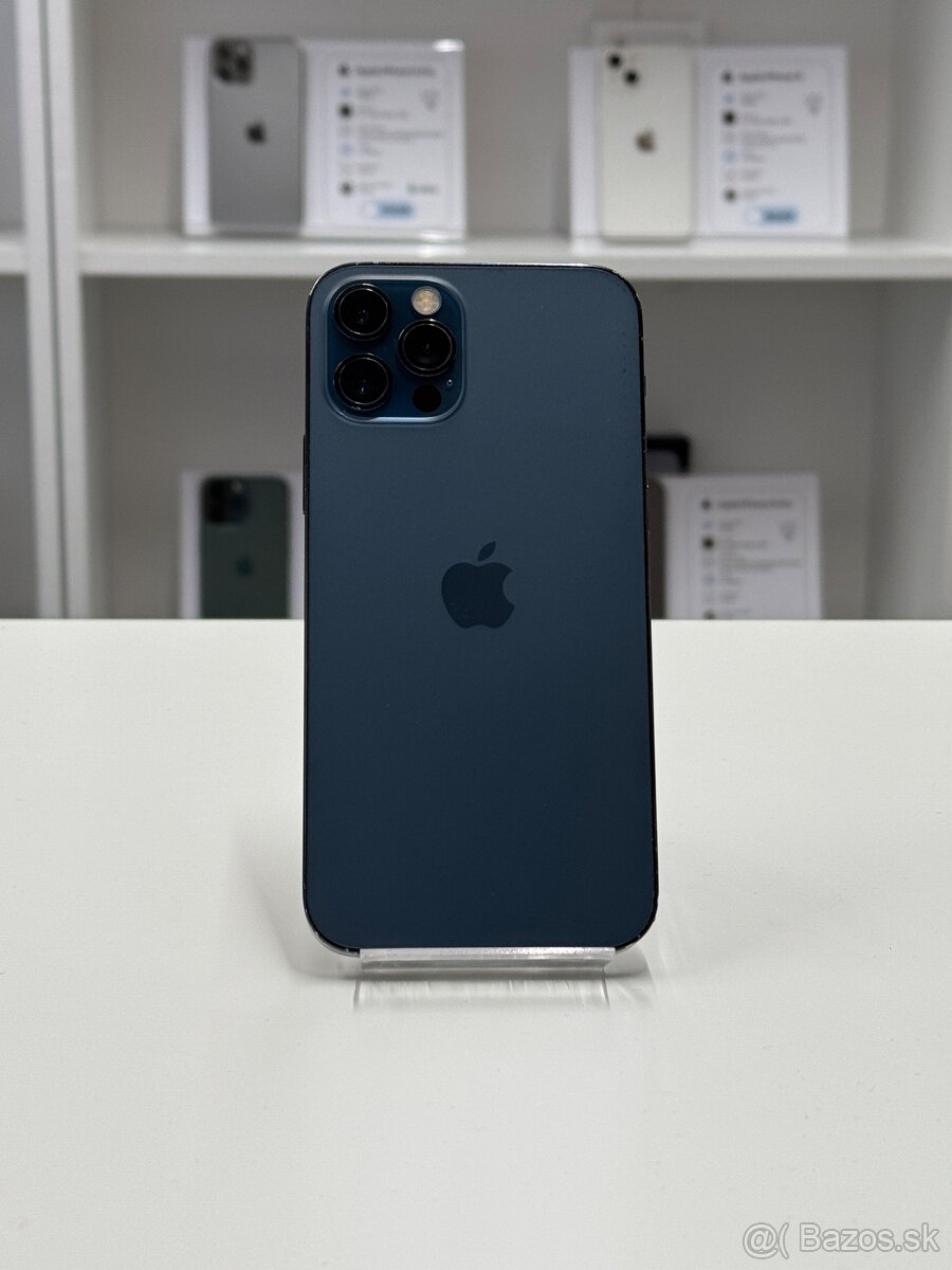 ZÁRUKA 2 ROKY/ Apple iPhone 12 Pro 128GB Pacific Blue,100%