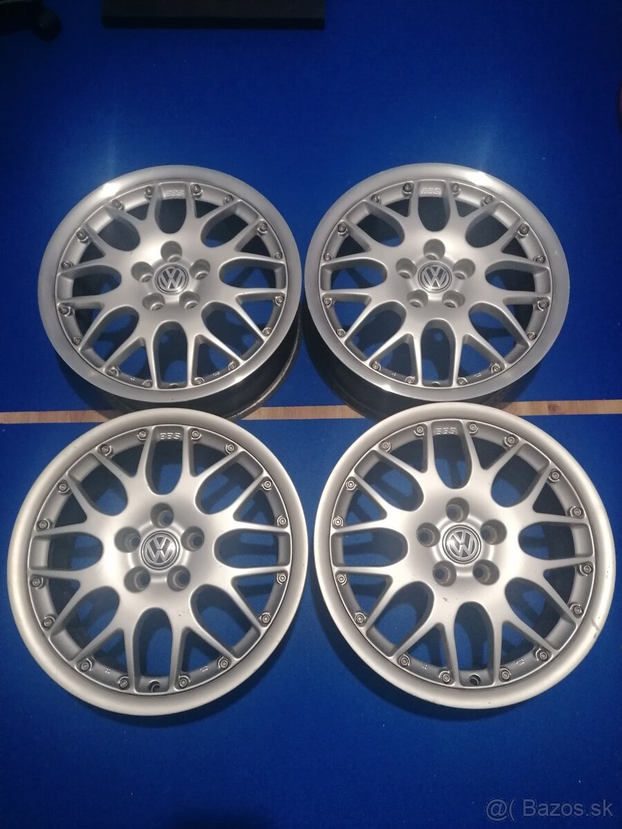 5x100 R16 Originál BBS VW Dvojdielne