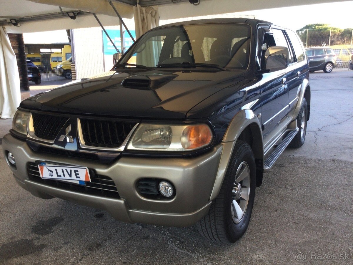 Mitsubishi Pajero Sport 2.5 tdi,dovoz Italia-Rím-bez korozie