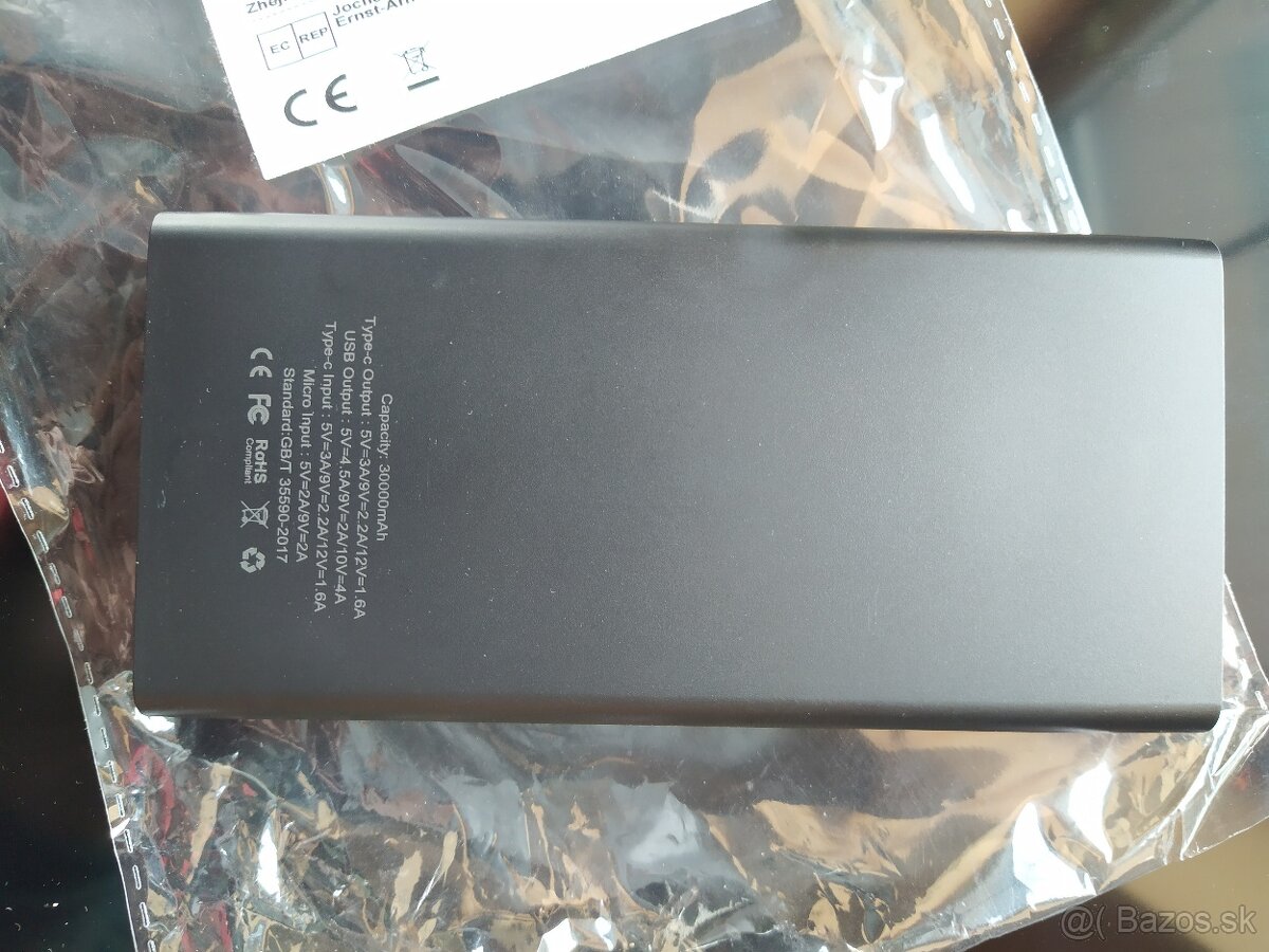 power banka xiaomi 30 000mAh nova