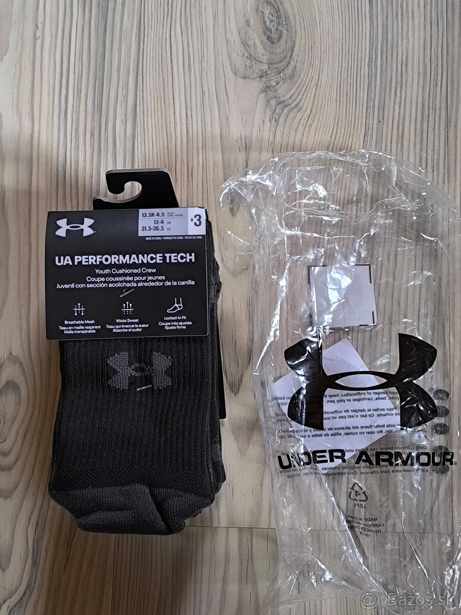 Unisex ponožky Under Armour Performance Tech