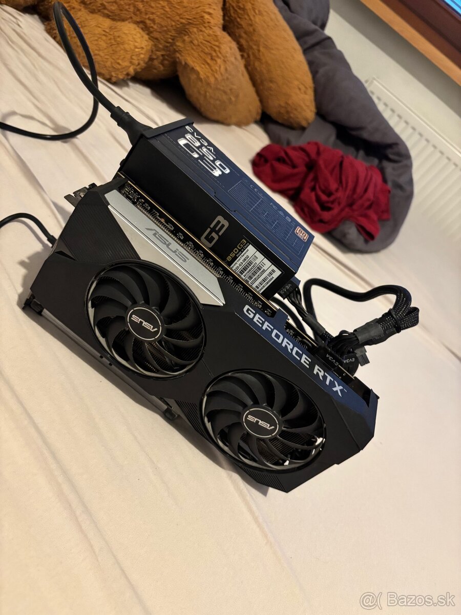 Externá GPU RTX 3060TI 8GB / 850w zdroj