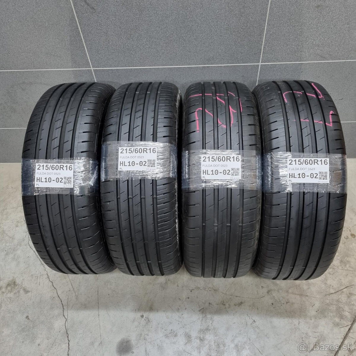 Letné pneumatiky 215/60 R16 FULDA DOT0523