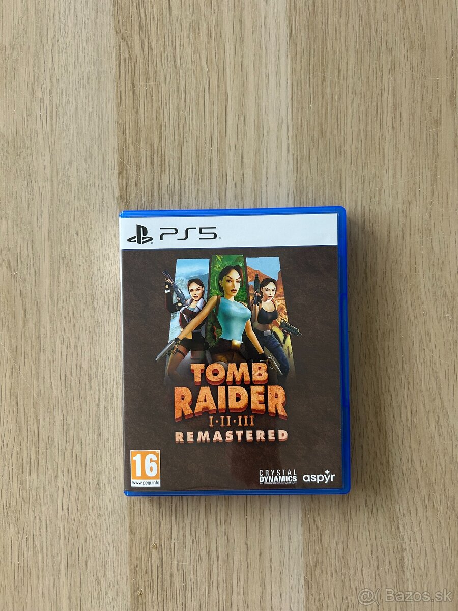 Tomb Raider I-III Remastered na PS5