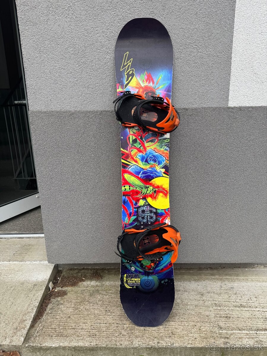 Predám snowboard Libtech s viazaním Bent Metal