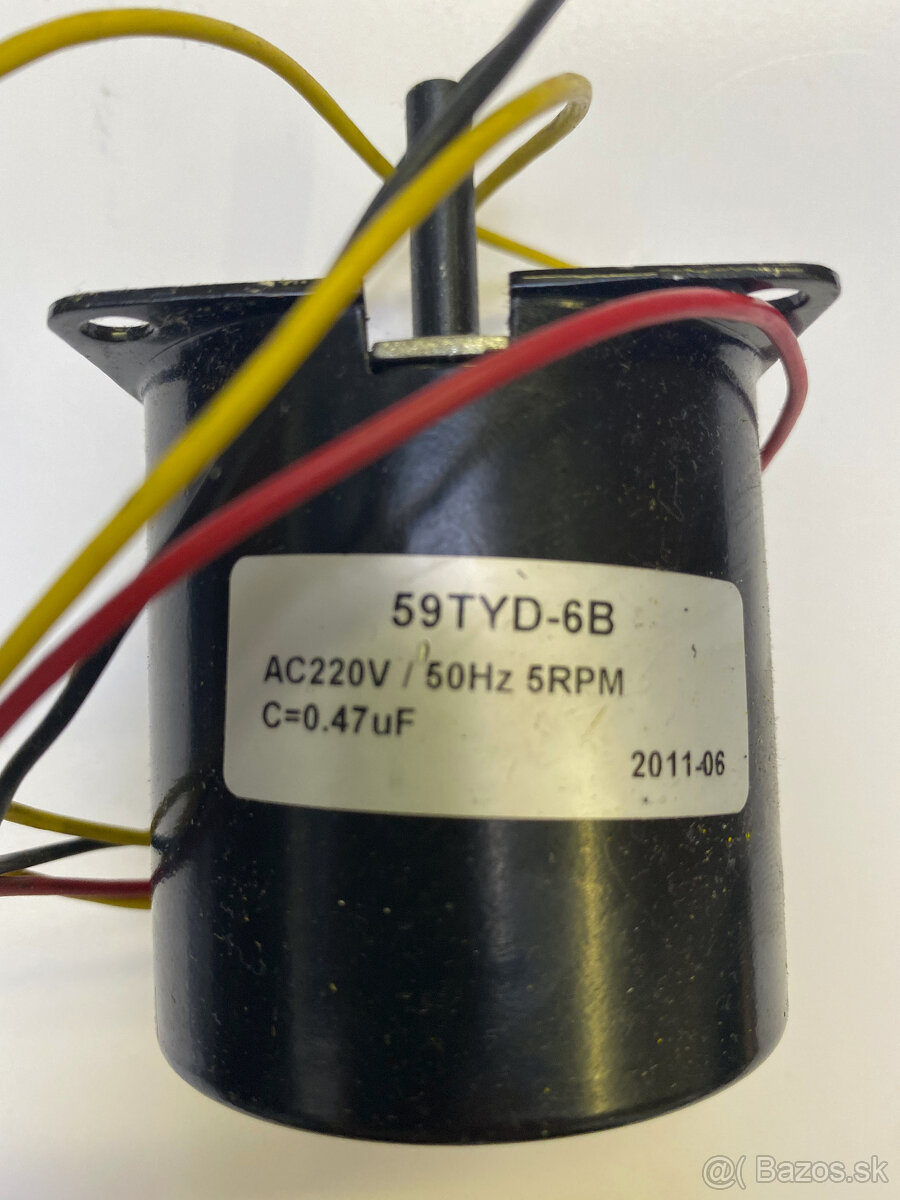 Elektro motor motor s prevodovkou 10W 230V