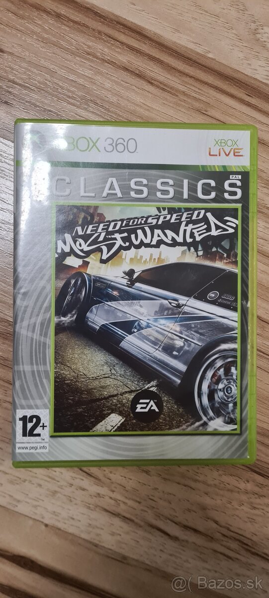 Hra Xbox 360 NFSMW