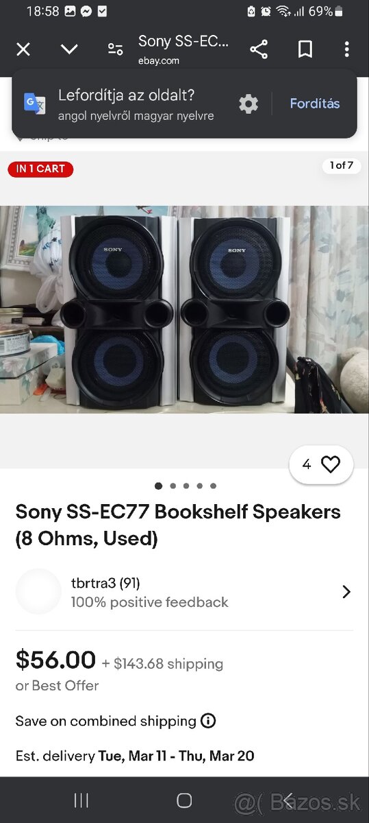 Sony 2x70w reprak