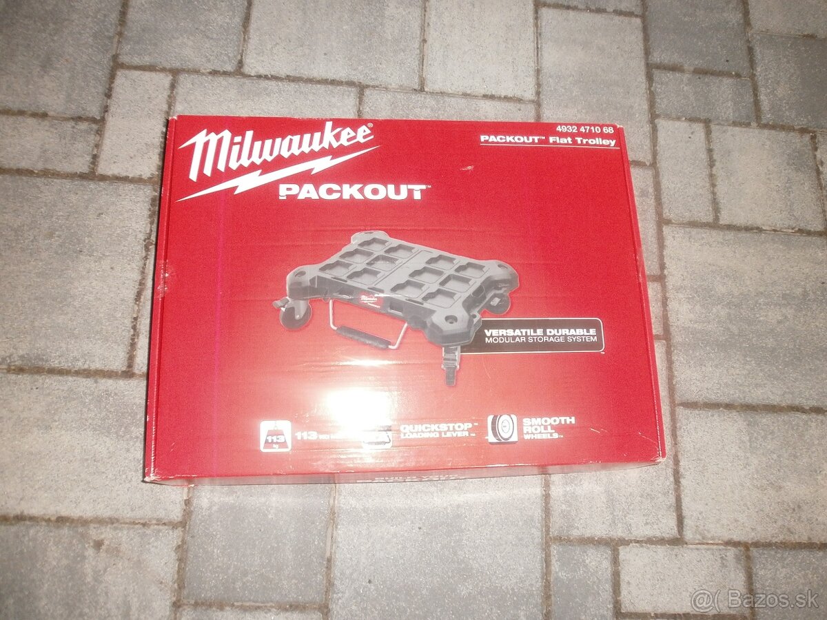 MILWAUKEE PACKOUT™ Vozík plochý