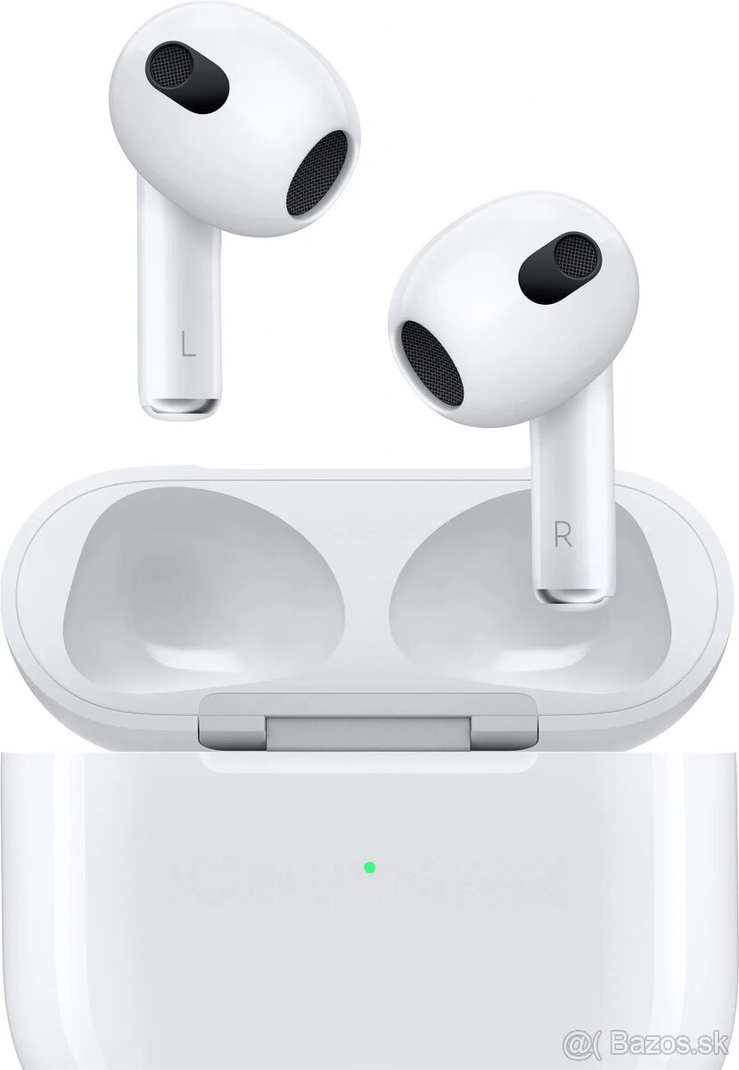 Apple AirPods (3. generácie) s Lightning s nabíjacím puzdrom