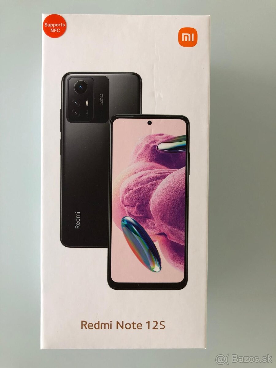 Mobilný telefón Xiaomi Redmi Note 12S Onyx Black - NOVÝ