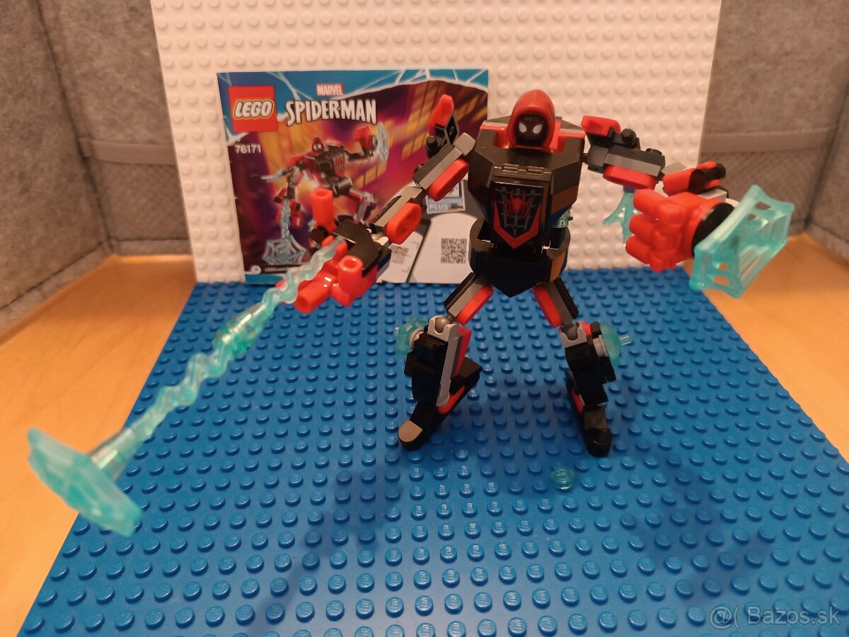 LEGO 76171 Miles Morales v obrnenom robotovi