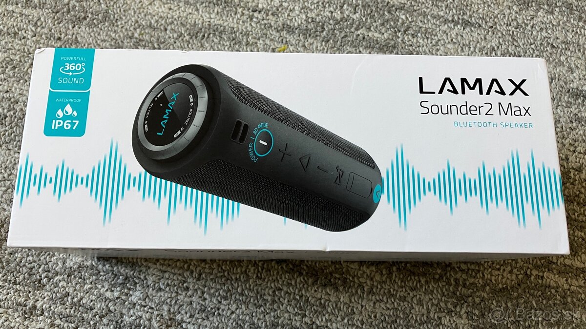 Bluetooth reproduktor LAMAX Sounder2 Max - Stav NOVY