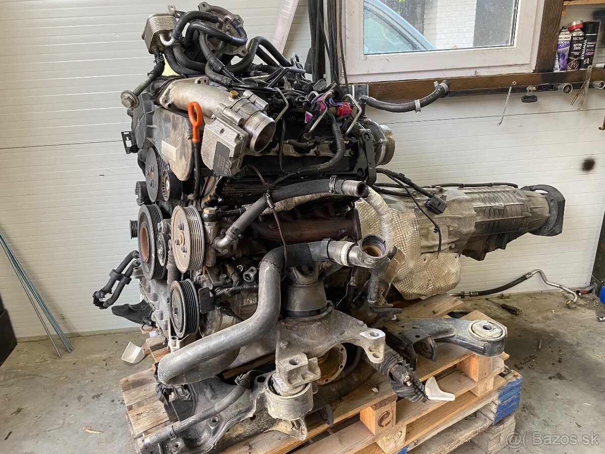 Motor 3.0TDI V6 165kw + prevodovka