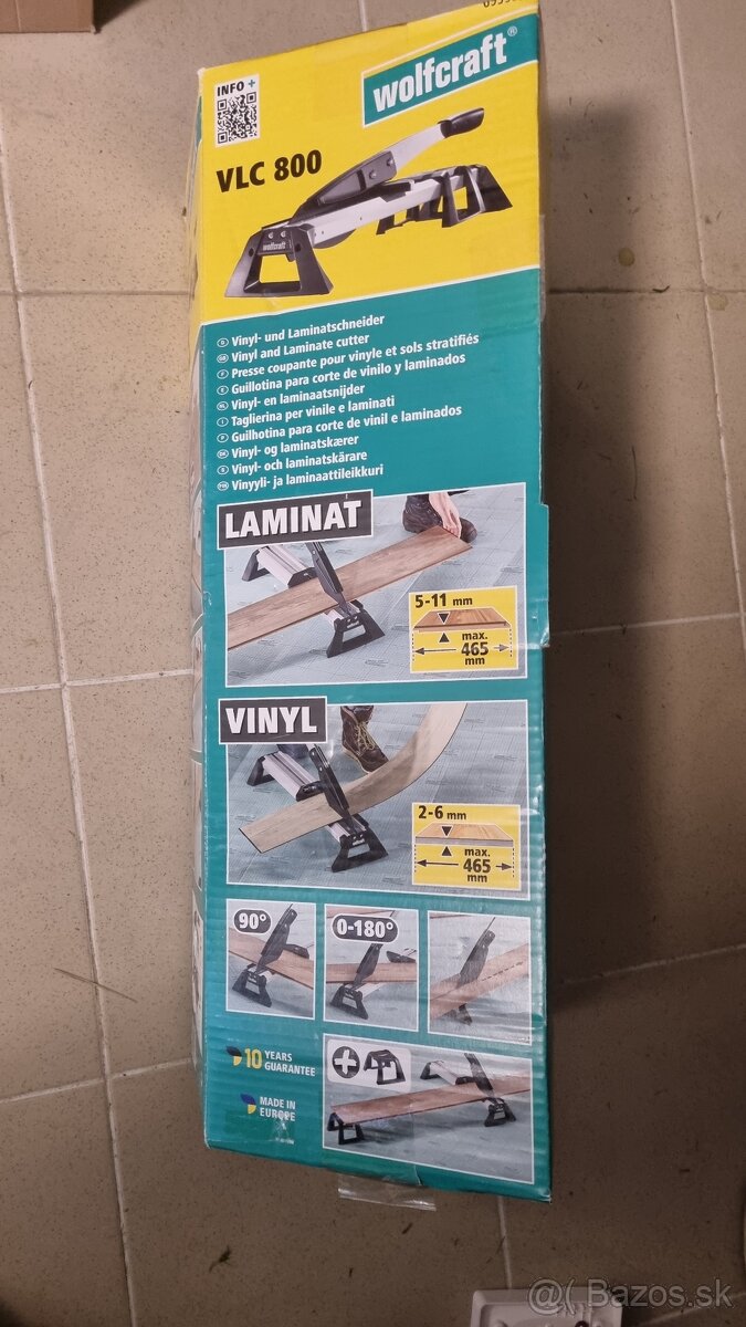 Wolfcraft Rezačka vinylu a laminátu VLC 800