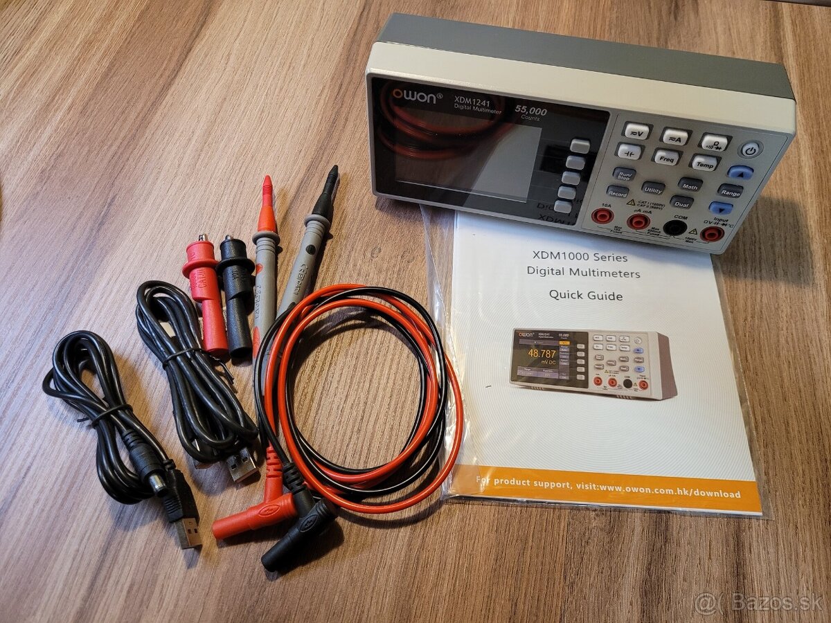 Predám stolný multimeter OWON XDM1241