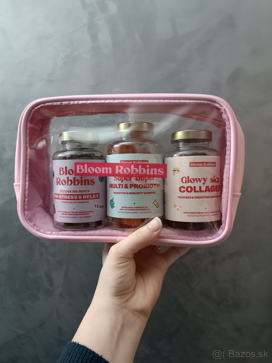 Kozmetická taštička Bloom Robbins s vitamínmi