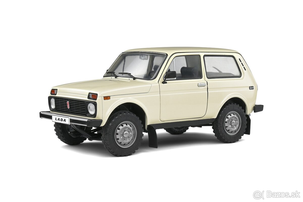 LADA NIVA – CREAM WHITE – 1980, mierka 1:18, Solido