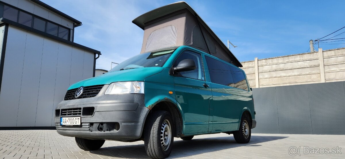 VW transporter T5 1.9TDI kamper camper kemper