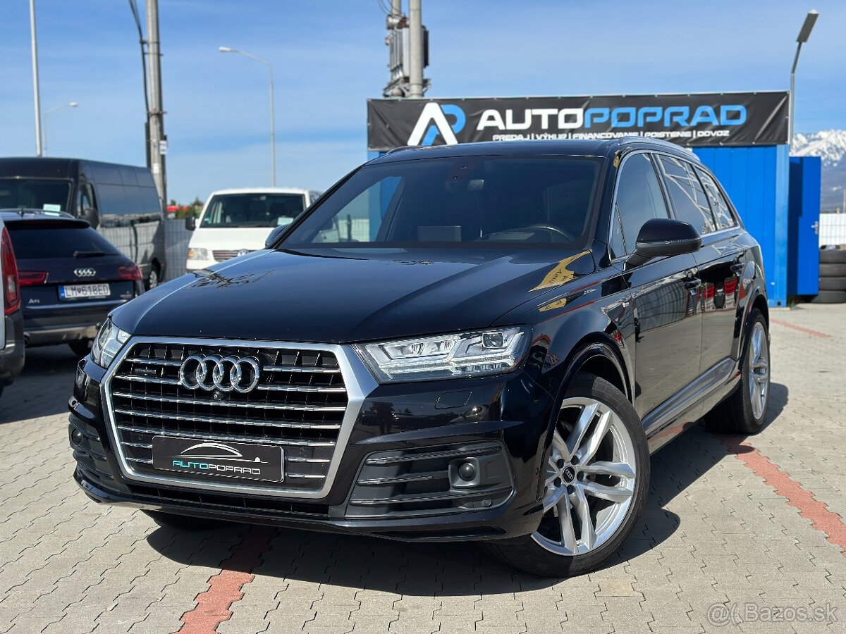 AUDI Q7, kupovane na SR , 1.majitel, TOP STAV