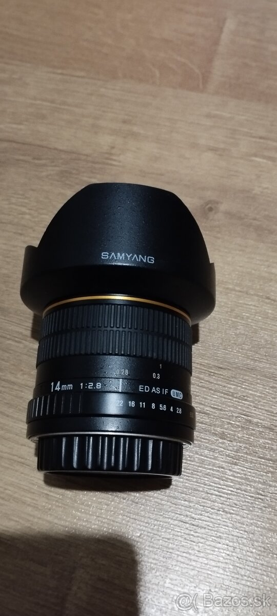 14 MM f 2.8 - f 22 samyang pre Canon