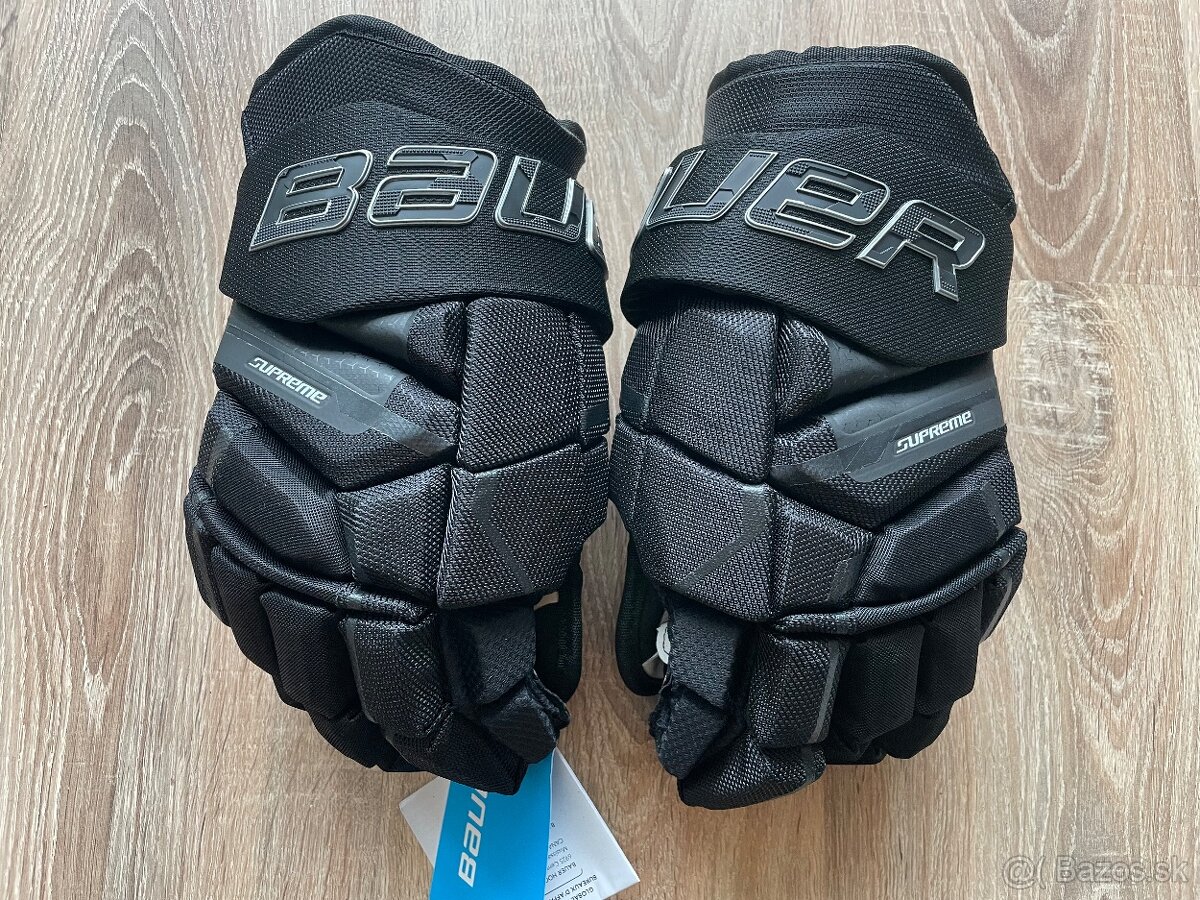 NOVE RUKAVICE BAUER MACH SR 13" 14" CIERNE