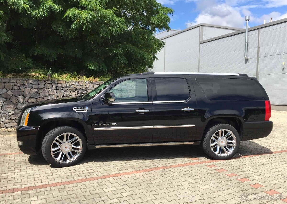 CADILLAC Escalade ESV - Platinum - TOP STAV málo jazdené