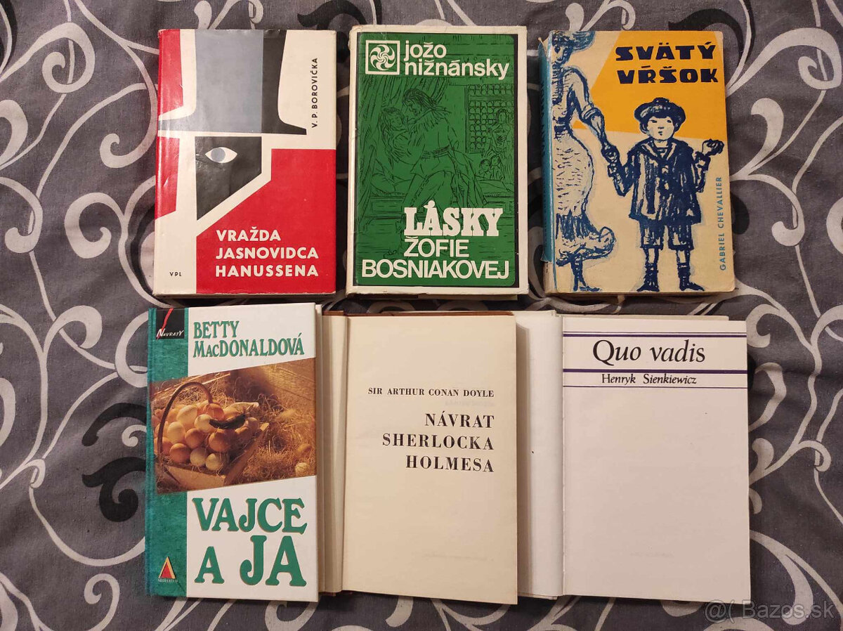 Nižnansky,Puzo,Tolstoj,Hemingway,Shakespeare,Zubek