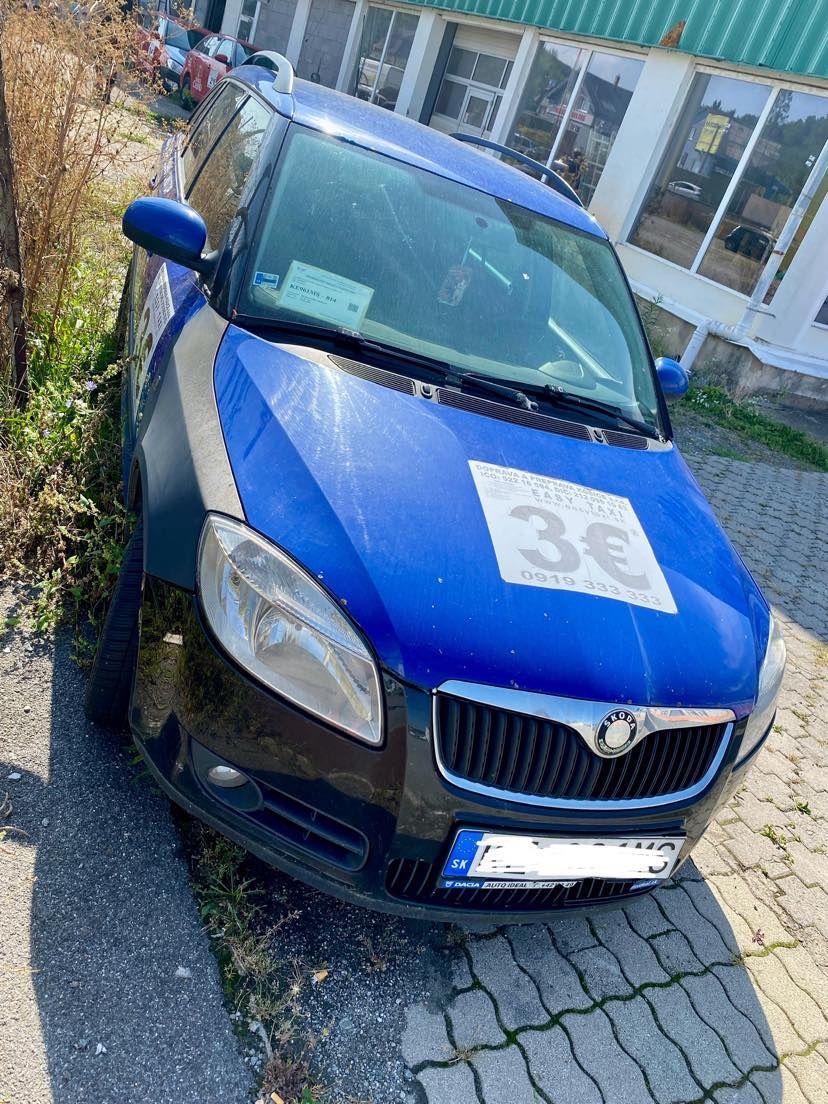 Škoda fabia 1.4 kombi modra