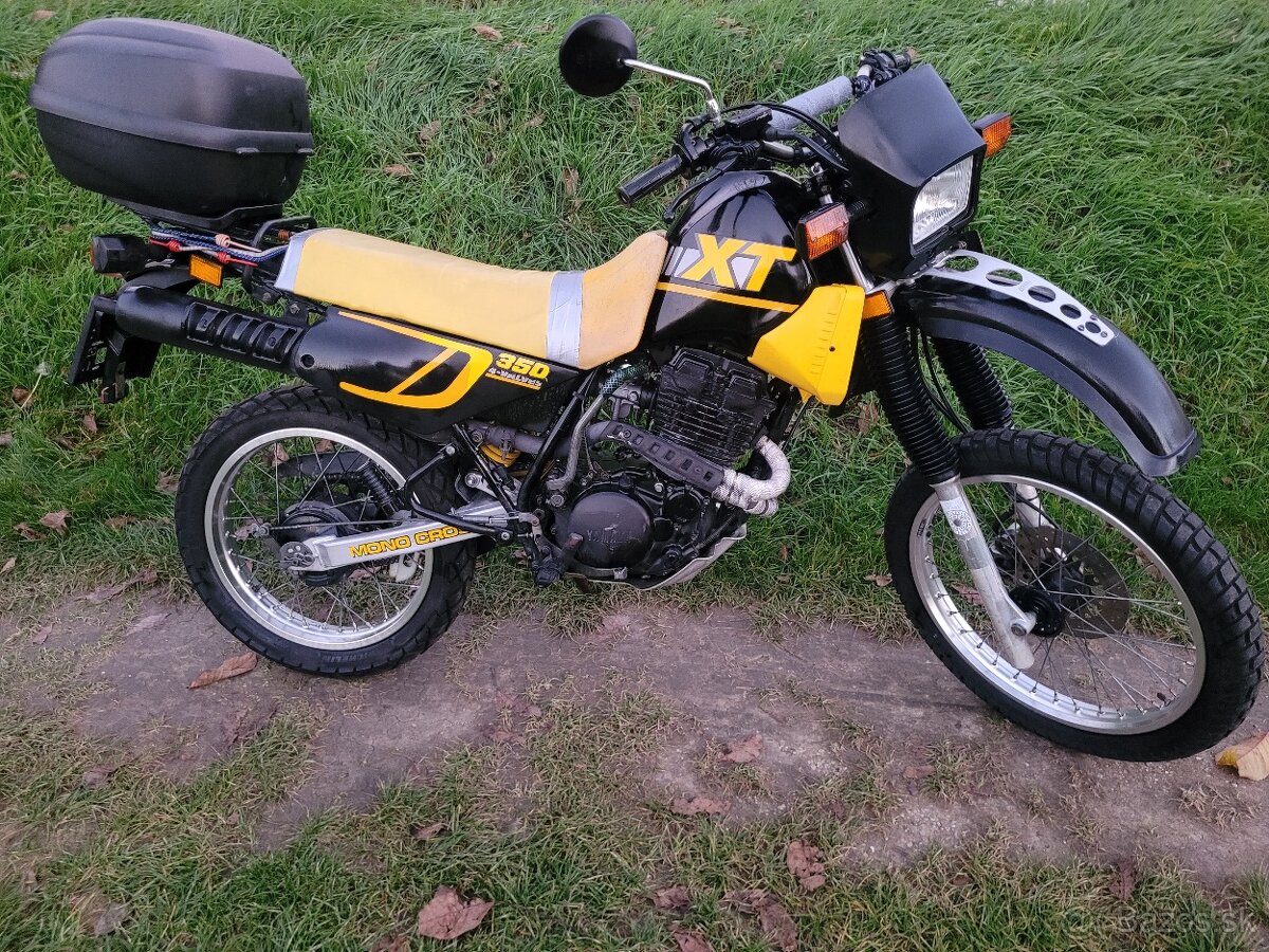 Yamaha xt 350 1988 doklady