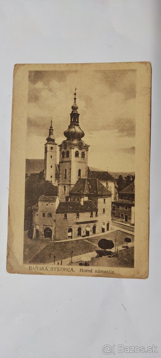 Banská Bystrica 1921 horné nám.