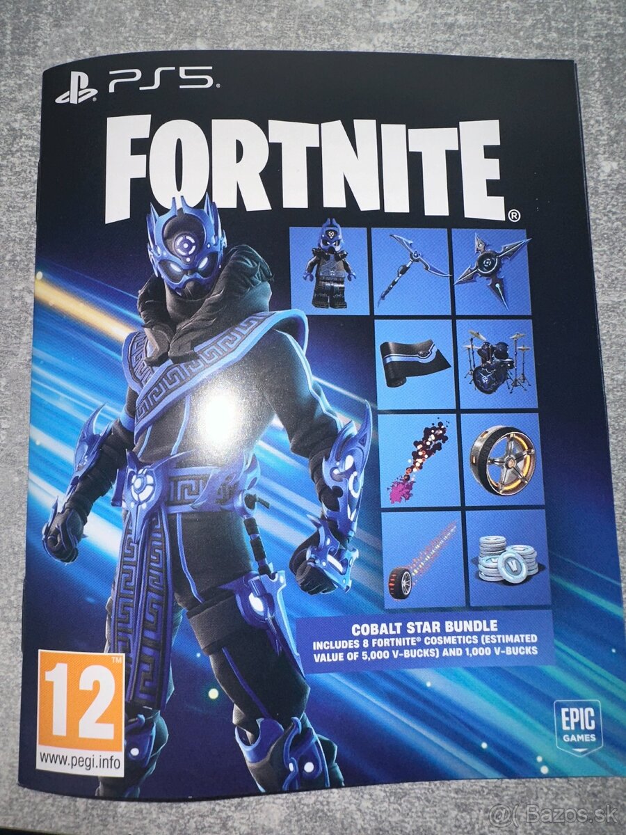 Fortnite Cobalt Star bundle ps5