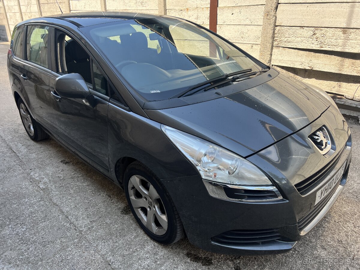 rozpredam peugeot 5008 1,6 hdi 2010 115000 mil dovoz gb