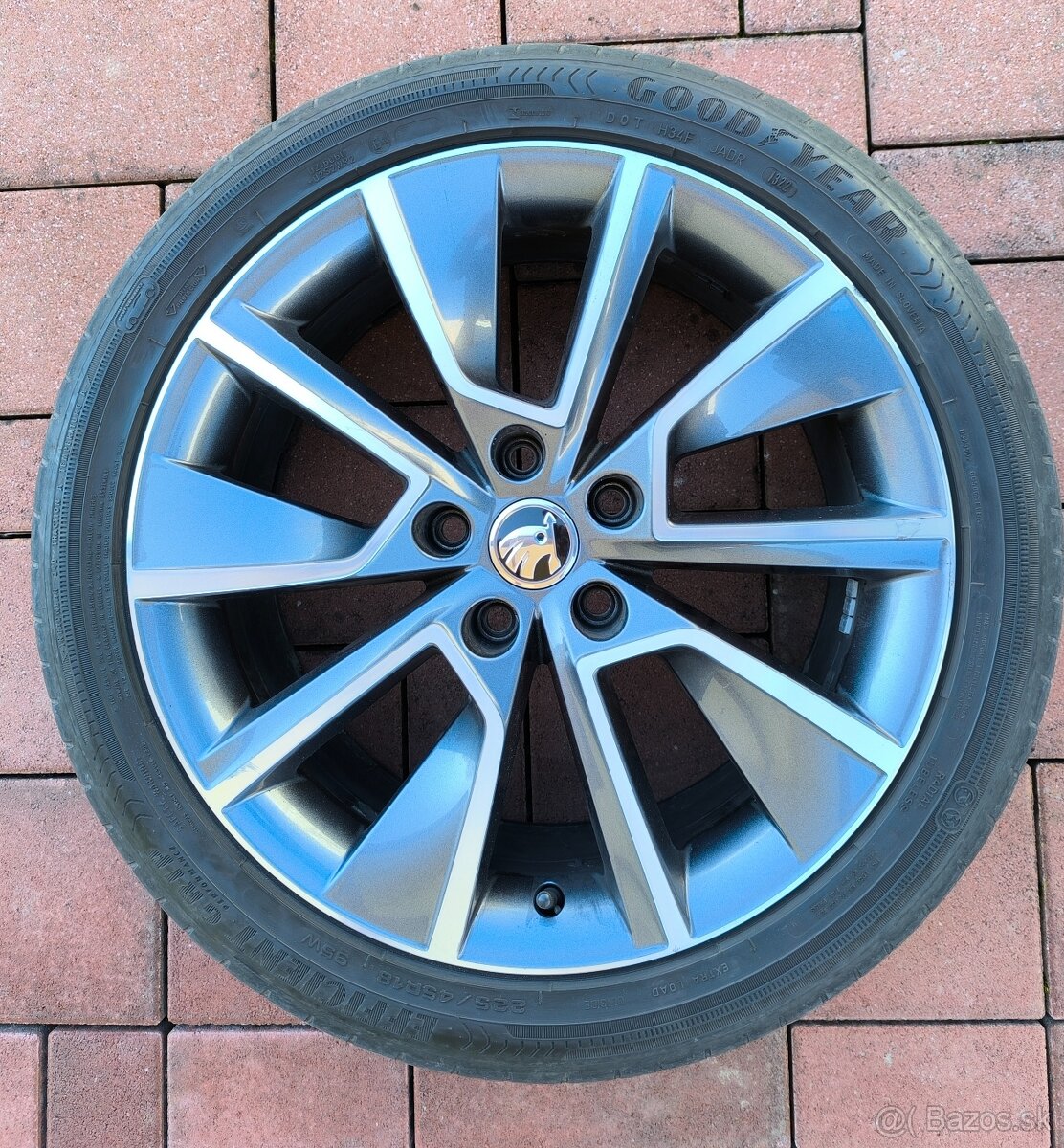 Braga Antracit  R18 7,5Jx18 ET43 5x112 Skoda, VW, Audi