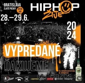 Hiphopzije VIP + BACKSTAGE VSTUPENKA