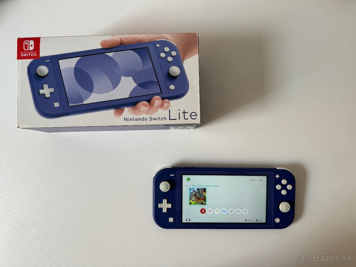 PREDAM/ VYMENIM NINTENDO SWITCH LITE + HRY / TOP STAV