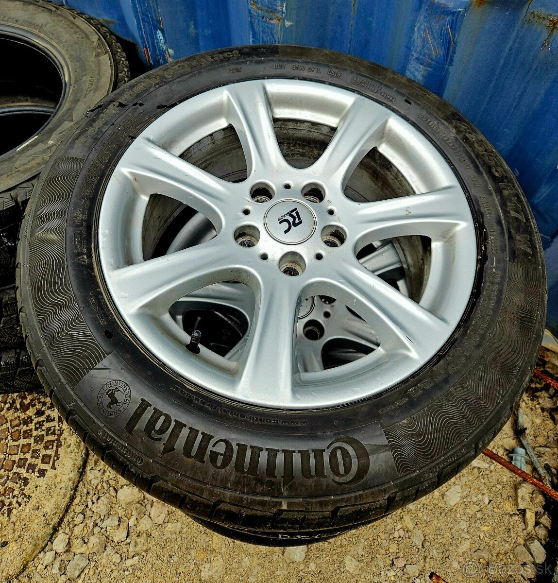 sada disky R17 + pneu 225/55 R17 97W