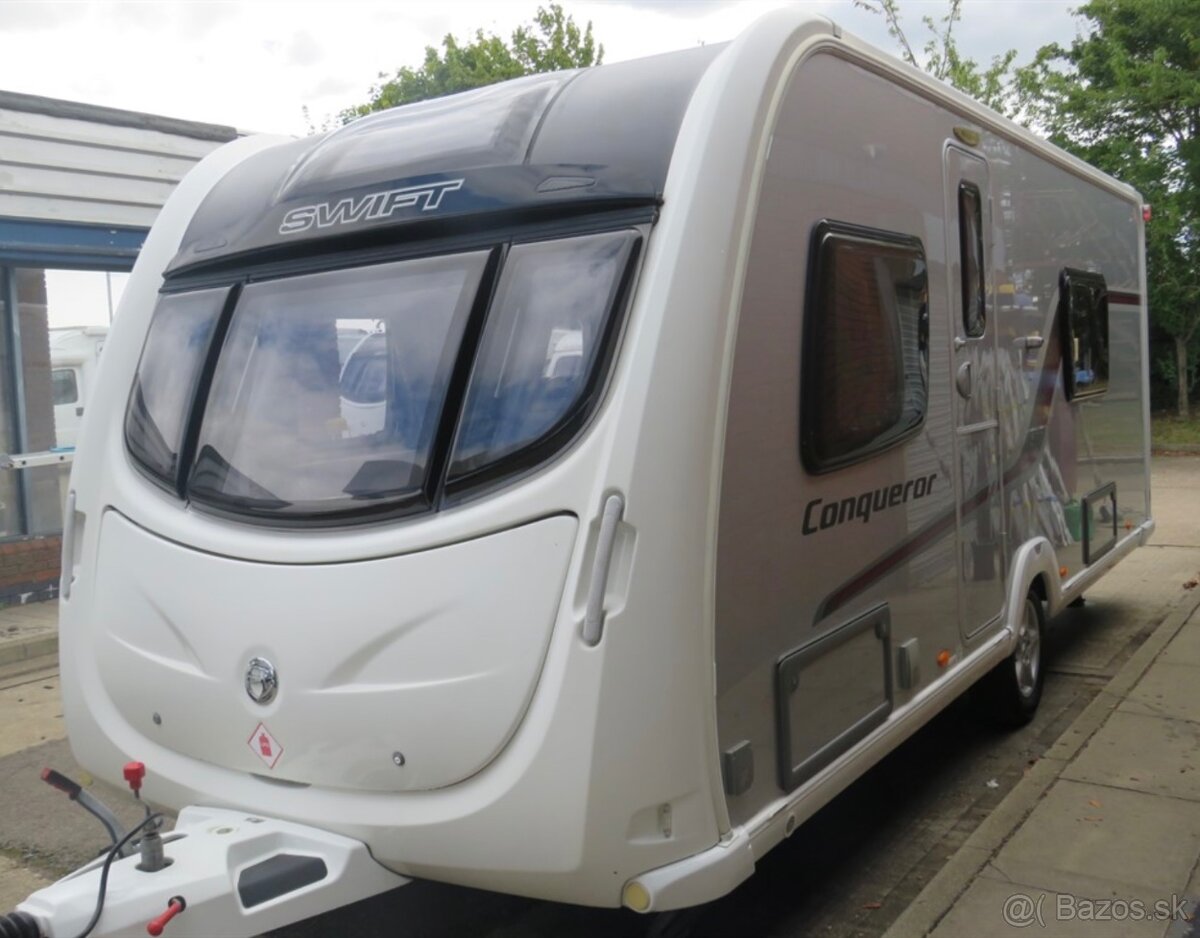 Celoroční karavan SWIFT  CONQUEROR 570 r.v 2012  ALDE