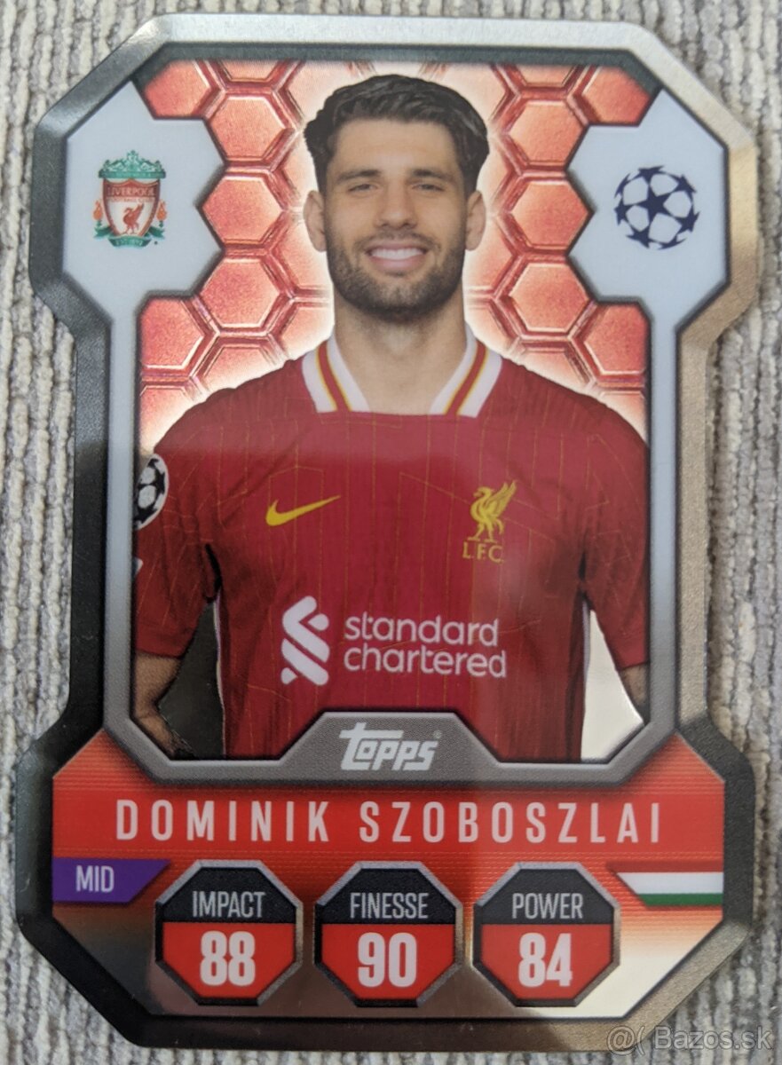 Topps Match Attax 24/25 - Chrome Shield (Szoboszlai)