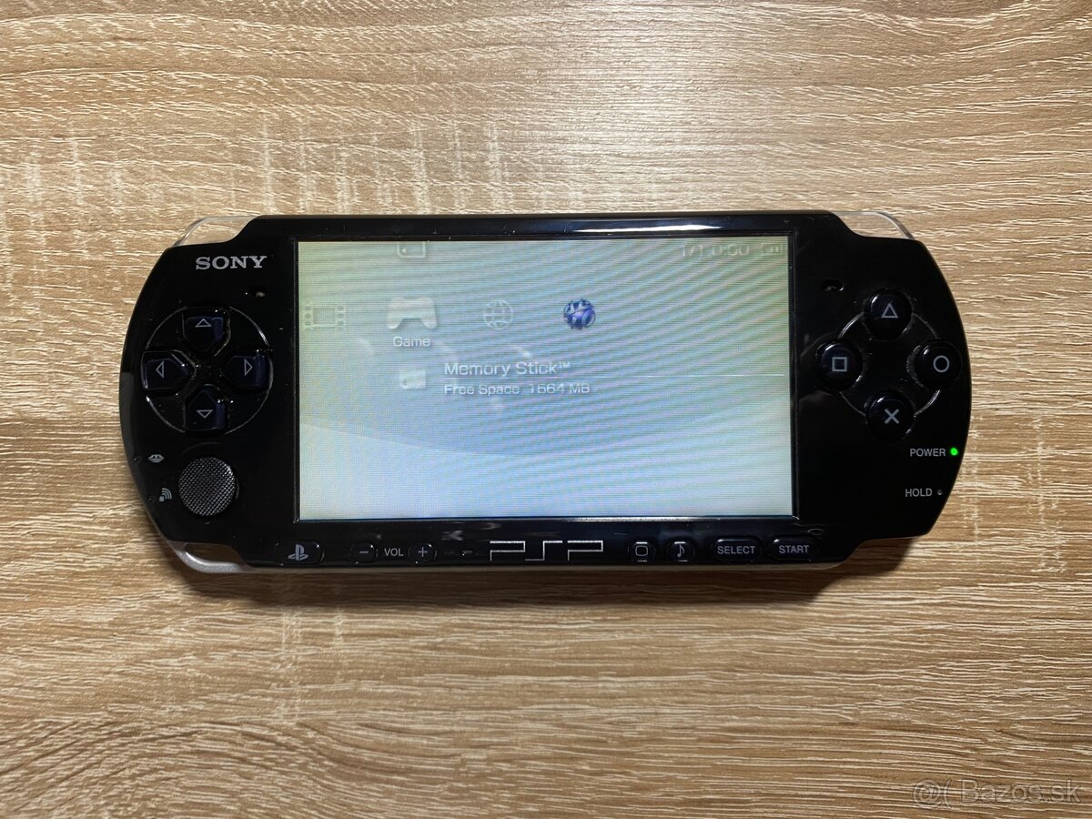 PSP 3000 - Piano Black - Komplet Balenie