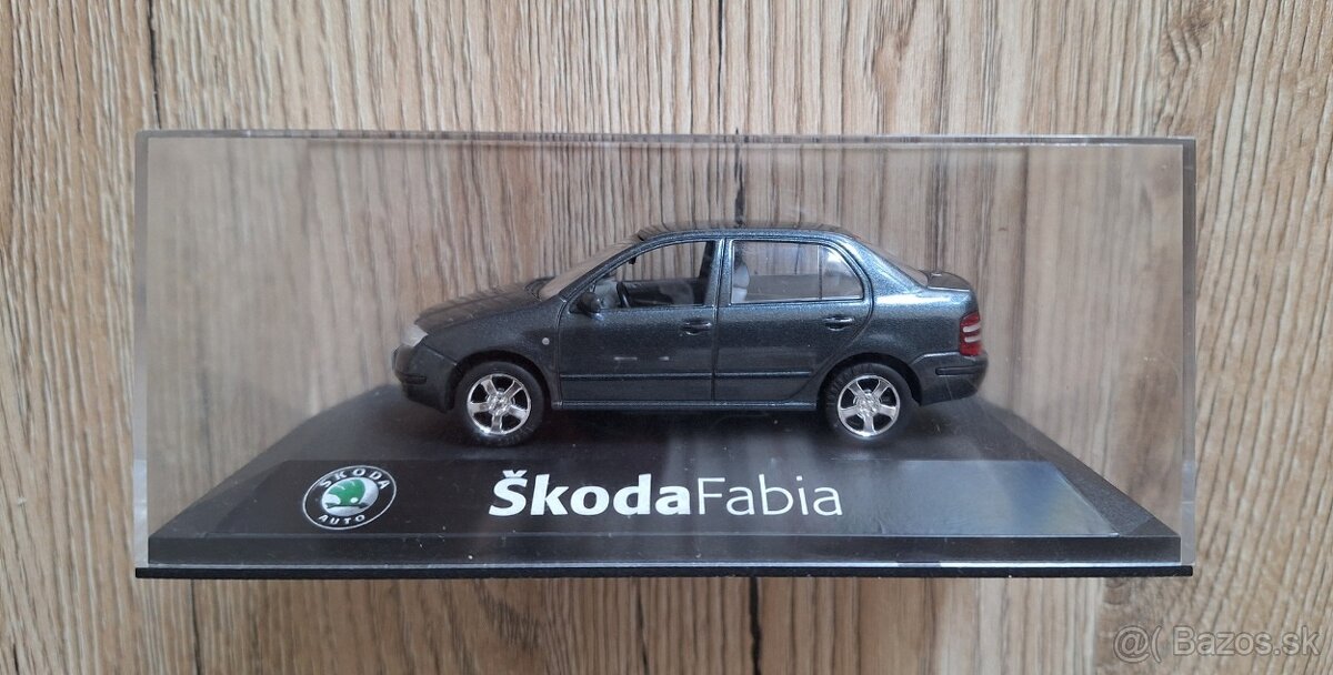 Model auta Škoda Fabia Sedan.