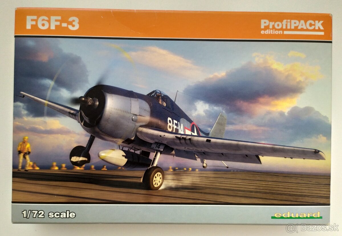 Eduard stavebnica F6F-3, ProfiPACK edition 2019,  1/72